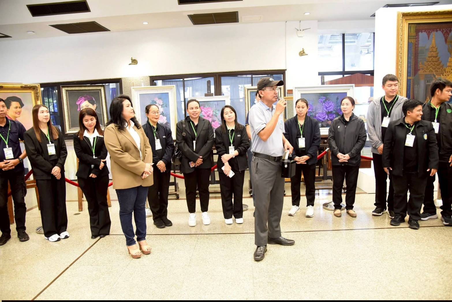 title - ผอ.ศพส. ได้รับเชิญเป็นผู้บรรยายพิเศษให้แก่ บุคลากรในโครงการฝึกอบรมของสถาบันเกษตราธิการ หลักสูตร นักบริหารการพัฒนาการเกษตรและสหกรณ์ ระดับต้น (นบต.) รุ่นที่ 79 ณ ศาลาพระมิ่งขวัญ ศูนย์ส่งเสริมและพัฒนาอาชีพเสริมนอกภาคการเกษตร (ศูนย์ศิลปาชีพบางไทรฯ (เดิม))